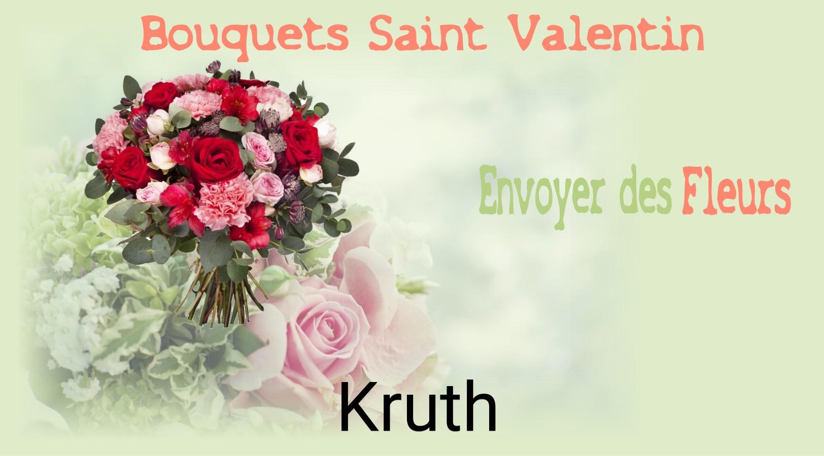 Roses de Saint-Valentin livrées à Kruth